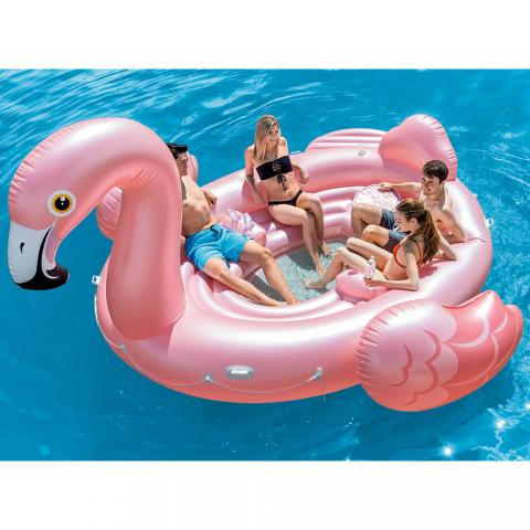 Flamingo Party Island